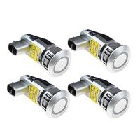 Vexilon 4 PCS 96673471 96673467 Parking Sensors, for Chevrolet, Captiva Assistance Ultrasonic Sensor Parking Sensor(Silver)