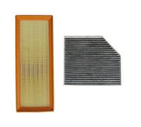 Vexilon 4 Pcs Cabin Filter Air Oil, for, A4 B8 2007-2016 A5 8T 8F 2009-2017, for, Q5 8R 2008-2019 Model Car Cabin Air Filter Replacement(2 Pcs Filter A Set)