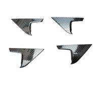 Vexilon 4pc Interior Door Handle Cover Trim, for Toyota, for RAV4, Rav 4 Xa50 2019 2020 Metal Garnish Car Door Trim Sticker(TQ)