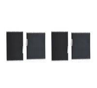 Vexilon 4x Car Front/Rear Section Centre Console Cup Holder Roller Blind Cover, for, for, X5 X6 E70 E71 2007-2014 51166954943 Car Armrest Cup Holder Cover