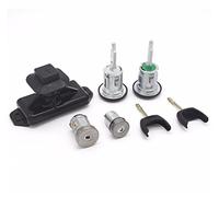 Vexilon 5PCS COMPLETE LOCK SET IGNITION SWITCH FRONT LEFT RIGHT DOOR LOCK FUEL BARREL, for Ford, TRANSIT MK7 2006-2014 6C1AV22050XB Car Door Lock