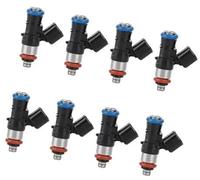 Vexilon 8pcs Fuel Petrol Injector Nozzle Car 0280158051 12576341, for Chevy, for Camaro, for Corvette 2006-2015 Car Engine Fuel Injector Replacement