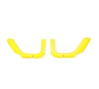 Vexilon ABS 2/4 Door Car Interior Storage Net String Bag Decoration Cover, for Jeep, Wrangler JK 2011+ Accessories Styling Car Door Trim Sticker(Yellow 2 door)