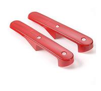 Vexilon ABS Car Interior Door Handle Decoration Cover Trim Stickers, for Jeep, Wrangler JK 2007 2008 2009 2010 Accessories Styling Car Door Trim Sticker(Red 2 door)