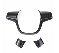 Vexilon Accessories Car Styling Steering Wheel Trim Cover Sticker Decoration, For Ford, For Focus 3 MK3 2012-2014, For KUGA 2013-2015 Car Sticker(A Type Carbon 3pcs)