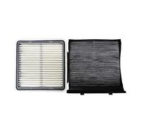 Vexilon Air Filters + Cabin Filter, for Subaru, XV Legacy Outback Impreza OEM: 16546-AA090 72880-FG000 Cabin Air Filter(Yellow)