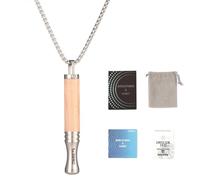 Vexilon Breathing Necklace with Resistance, Anxiety Relief Breathlace, Breathe Free Necklaces with Fruit Essential Oil, Mindful Breathing Necklace for Anxious People, Meditation and Gifting