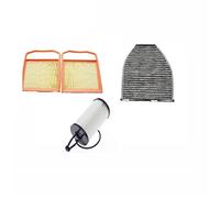 Vexilon Cabin Filter Air Oil Model Built Externa Carl Set, for Mercedes-Benz, SL R231 400 Convertible 2014-2019 Car Cabin Air Filter Replacement(3 Pcs Filter Set)