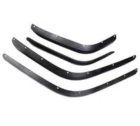 Vexilon Car Fender Flare Widen Trim Mudflaps Wheel Eyebrow Wider Extension Strip, for Jeep, Wrangler JL 2018-2023 Fender Flares(LOWER FENDER)