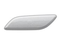 Vexilon Car Front Bumper Headlight Washer Spray Nozzle Cover Lid, for Mazda, 6 Atenza 2014 2015 2016 Painted Headlamp Cleaner Jet Cap Trim Headlight Washer Jet Nozzle Cover(BLACK Silver LH)