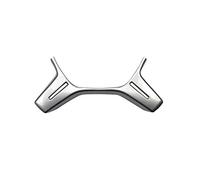 Vexilon Car Silver ABS Steering Wheel Frame Trim Cover Sticker, For Mercedes-Benz, For C E GLK CLS M Class W204 W212 Car Sticker