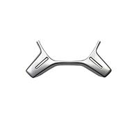 Vexilon Car Silver ABS Steering Wheel Frame Trim Cover Sticker, For Mercedes-Benz, For C E GLK CLS M Class W204 W212 Car Sticker