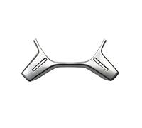 Vexilon Car Steering Wheel Frame Trim Cover Sticker, For Mercedes-Benz C E GLK CLS M Class W204 W212 Silver ABS Car Sticker