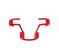 Vexilon Car Steering Wheel Panel Decoration Cover Trim Moulding Sticker, for Ford, for F-150, 2015-2018 Accessories Car Sticker(Red)