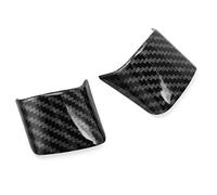 Vexilon Car-styling Steering Wheel Decoration Cover Sticker, For Ford, For Focus 3 Mk3 2012-2014, For Kuga 2013-2015, Auto Accessories Car Sticker(Carbon 2pcs)