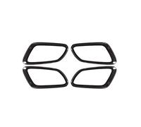 Vexilon Carbon Fiber Stickers Grand Cherokee Car Inner Door Handle Bowl Decor Cover Accessories, for Jeep, 2011 Car Door Trim Sticker(ABS 4PCS)