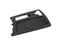 Vexilon Central Armrest Drink Cup Holder Shutter Outer Frame Panel, for, for, W204 W207 W212 LHD, for, for, C C180 C200 C220 E260 E300 Car Armrest Cup Holder Cover(Black)