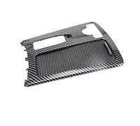 Vexilon Central Armrest Drink Cup Holder Shutter Outer Frame Panel, for, for, W204 W207 W212 LHD, for, for, C C180 C200 C220 E260 E300 Car Armrest Cup Holder Cover(Carbon Fiber)