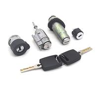 Vexilon COMPLETE LOCK SET IGNITION SWITCH LEFT DOOR TRUNK LOCK BARREL CYLINDER, for, A6 C5 4B 4D0905855G 4B0905851B Car Door Lock(A6 SET)