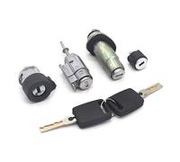 Vexilon COMPLETE LOCK SET IGNITION SWITCH LEFT DOOR TRUNK LOCK BARREL CYLINDER, for, A6 C5 4B 4D0905855G 4B0905851B Car Door Lock