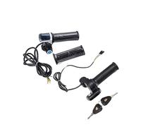 Vexilon Electric Bike Scooter 36V48V Throttle Accelerator Accessory Throttle Handlebar Controller with LED Display Electric Scooter Display Screen(48v Accelerator A)