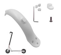Vexilon Electric Scooter Fenders Wings Rear Mud Guard Support Protection ABS Plastic Parts Screws Rubber Stopper, for Xiaomi, M365/Pro/1S Electric Scooter Mudguard(WHITE)