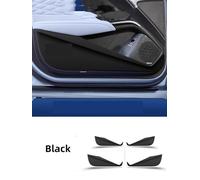 Vexilon for BYD, Seal EV Car Door Anti Kick Pad Leather Anti-Scratch Edge Protective Interior Accessories Car Door Kick Pad(Black 4PCS)