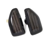 Vexilon For Dacia, for Logan MCV II Sandero Stepway Duster, for Renault, LED Dynamic Side Marker Turn Signal Light 261601801R Side Marker Light(Dynamic Smoked)
