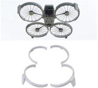 Vexilon For DJI, FLIP Bumper Guards Propeller Guard Protector Anti-Collision Ring Cover with Landing Gear Increased Height Stand, for, Drone (Black) Fpv Drone Blade Safety Shield(Grey)