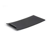Vexilon For, for Buick, Lacrosse Car Sliding Shutters Cup Holder Roller Blind Cover Armrest Box Storage Strip Plating Trim Ring 2009-2013 Car Armrest Cup Holder Cover(Model A Black)