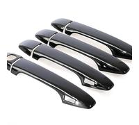 Vexilon for Toyota, Prius V Prius 40 ZVW40 ZVW41 Grand Prius+ 2012-2019 Glossy Black Car Door Handle Cover Sticker Styling Accessories Car Door Handle Cover(Black Keyless Entry)