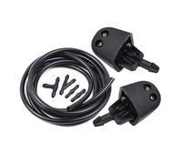 Vexilon Front Windscreen Wiper Washer Jet Water Nozzle Hose 93160047 7700823915, for Renault, Trafic II X83, for Opel, for Vauxhall, Vivaro Primastar Windshield Washer Nozzle(Nozzle and 2m Hose)