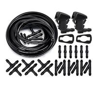 Vexilon Front Windshield Wiper Washer Spray Jet Nozzle, for Grand Cherokee WK2 2011-2019 Liberty KK Commander, for Dodge, Nitro Durango Windshield Washer Nozzle(with Regulator)