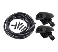Vexilon Front Windshield Wiper Washer Spray Jet Nozzle Hose Pipe, for Peugeot, 206 + 407, for Citroen, C2 C5 6438J2 6438E6 6438AV 6438W2 6438Z1 Windshield Washer Nozzle(Nozzle and 2m Hose)