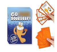 Vexilon Go Fish Card Game, Go F Yourself Card Game, Party Games Adult with 48 Cards for 2+ Players, Fun Party Games for Family Gathering & Friend Parties