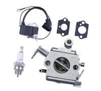 Vexilon Ignition Coil Spark Plug Carburetor Carb kit, for, 017 018 MS170 MS180 MS 170 180 Chainsaw Spare Parts Lawn Mower Spark Plug