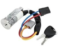 Vexilon Ignition Starter Switch No.7701470736 -, for Renault, for MK1 1997-2007 Metal Silver Tone - 1 Set Ignition Switch Lock