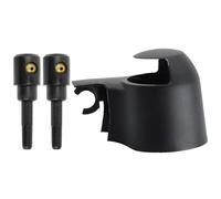 Vexilon Rear Windscreen Window Wiper Arm Rocker Bolt Cover Cap Washer Jet Nozzle, for VW, for Caddy, 3 2K 2004 2005 2006 2007 2008 2009-2017 Windshield Washer Nozzle(Nozzle With Cap)