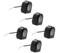 Vexilon Scooter lights 1/3/5PCS Front Lamp Electric Headlight Led Light Safty Warning Lights, for Xiaomi, Mijia M365/Pro Skateboard Accessories Scooter Front Led Light(BLACK 5pc)