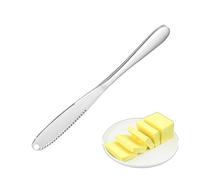 Vexilon Stainless Steel Butter Knife,Japanese Butter Spreader, Old Fashioned Butter Knives for Cutting and Spread Butter Cheese Peanut Butter Jam