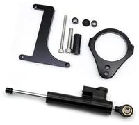 Vexilon Steering Damper Stabilizer Bracket Mounting Kit Skateboard Electric Scooter Accessories, for Inokim, OX Sub13 Scooter Steering Damping(BLACK A2)