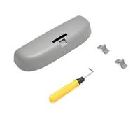 Vexilon Upgrade Car Glasses Box Storage Holder Sunglasses Case, for Toyota, for RAV4, Rav 4 2019 2020 2021 Accessories Car Sunglasses Holder(Upgrade Gray)