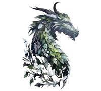 Vexilon Wall Decor, Colorful Dragon Metal Wall Art Durable Iron for Men, Teen Boys, Wall Hanging Decor for Living Room, Bathroom, Bedroom, Patio