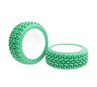Vexilon Wheel Offset 6mm Rally Tires 1.16 On-Road Car Rc Car Rubber Tyre Replacement(Green)