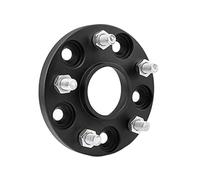 Vexilon Wheel Spacers 5x100 Hubcentric 56.1mm Car Aluminum Spacer Adapter Flange, for Subaru, Impreza, for Forester, XV BRZ Separadores Wheel Spacer(Black 1 PIECE 25MM)