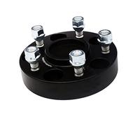 Vexilon Wheel Spacers 5x114.3 CB 66.1mm Car Aluminum Spacer Adapter Flange, for Renault, Megane Fluence Scenic Kadjar Separadores Wheel Spacer(Black 1 PIECE 20MM)