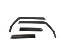 Vexilon Window Door Seals 4Pcs Car Side Window Deflectors Window Moulding Trim Weatherstrip, for Jeep, for Wrangler JK 4-Door 2007-2018 Car Door Seal Strip