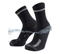 Veximora Waterproof Hiking Socks for Men, Breathable for Wet Weather | Cushioned outdoor socks with a soft bamboo-cotton lining and reflective cuffs for walking, fishing and rainy commutes.