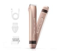 Vexloria Rechargable Bikini Trimmer Women Electric Razor for Women Body Hair Shaver, Painless Pubic Hair Remover for Arms, Legs, Underarms, Lady Shaver for Womens, Wet/Dry Use-Pink