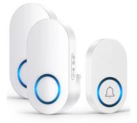 Vexloria Wireless Doorbell with 2 Receivers, 150M